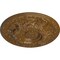 Ekena Millwork Granada Ceiling Medallion (Fits Canopies up to 7 1/8"), 23 1/2"OD x 2 3/4"P, Smokey Topaz Crackle CM24GASTC - alternate 3